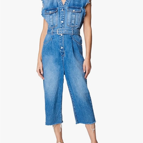 Blank NYC sleeveless denim jumpsuit - Picture 7 of 7